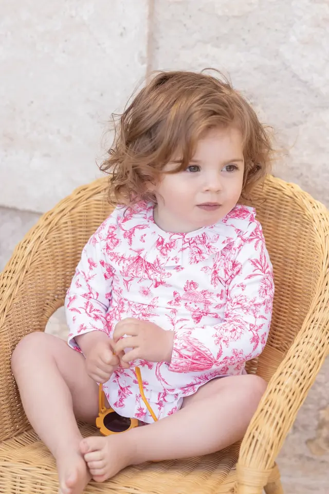 UV Korumalı T-Shirt Hibiscus - 1Y