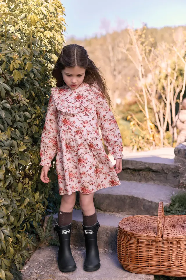 ELBİSE Pembe - 4Y