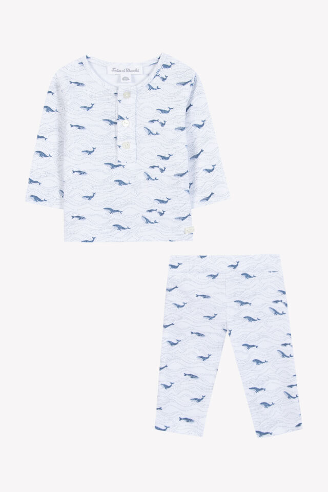 uzun kollu Pijama Takımı