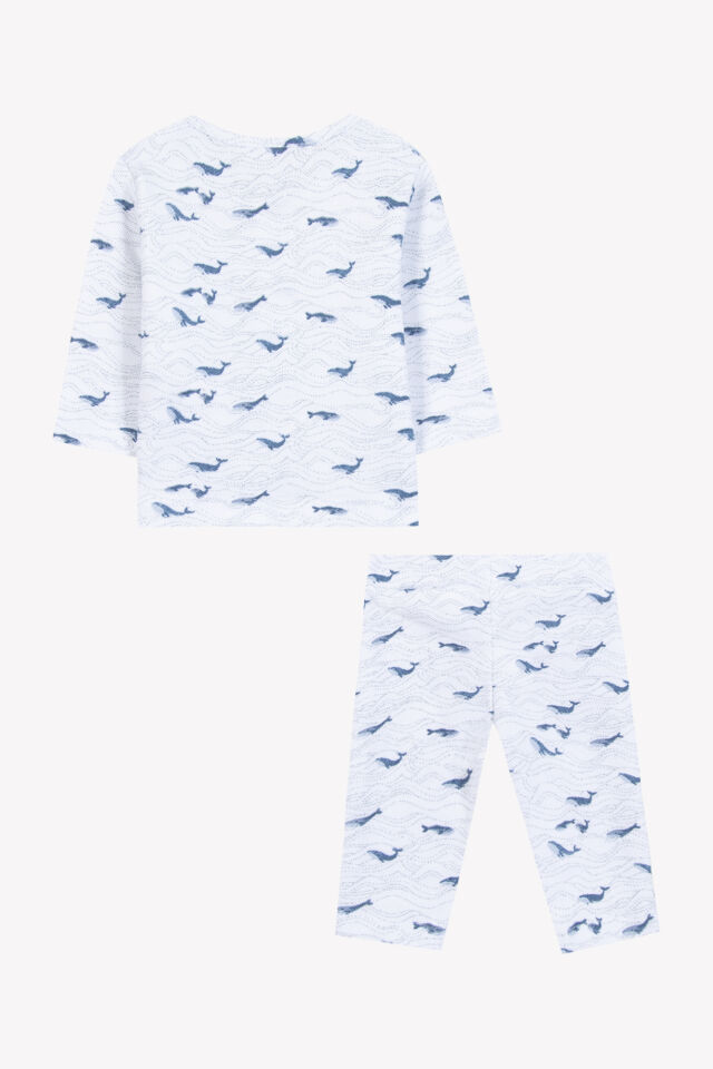 uzun kollu Pijama Takımı
