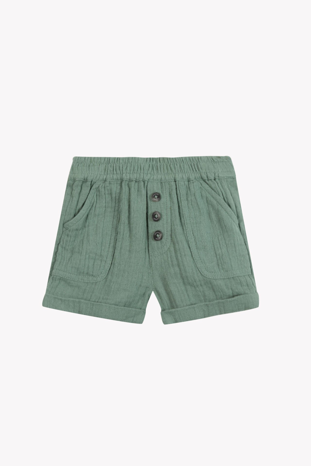 Coton Şort Kaki - 1Y