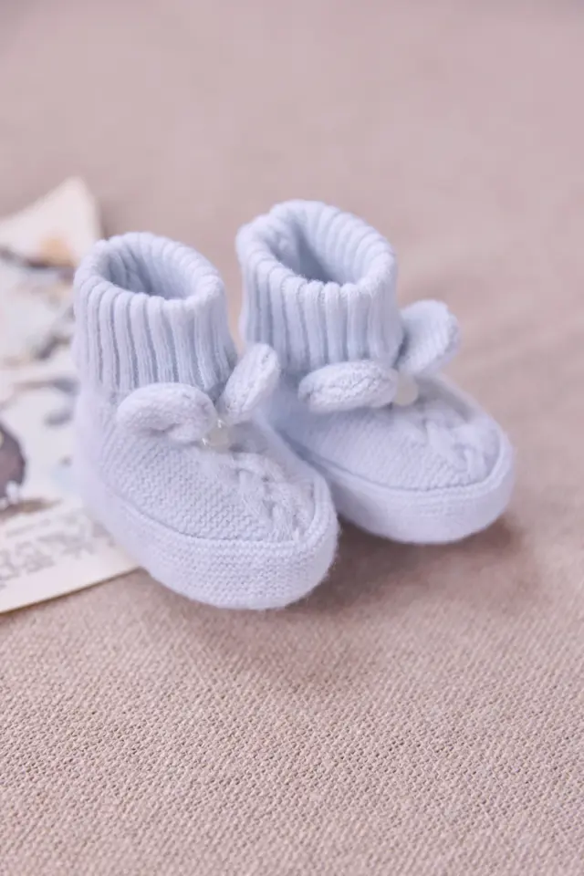 Triko Patik Soft mavi - 3M/6M