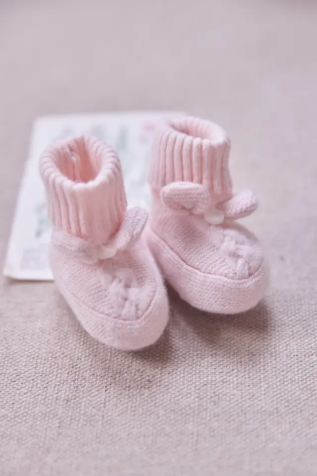 Triko Patik Pembe - 3M/6M