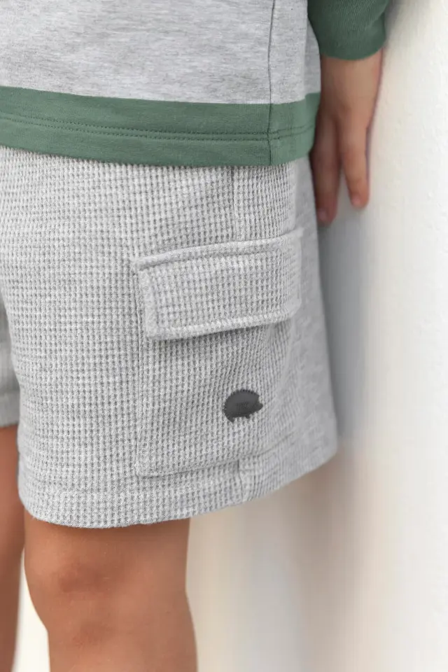 Şort Gris chiné - 5Y