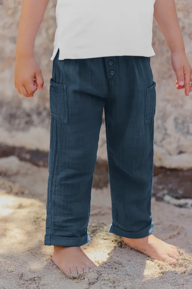 Günlük Pantolon Marine - 18M