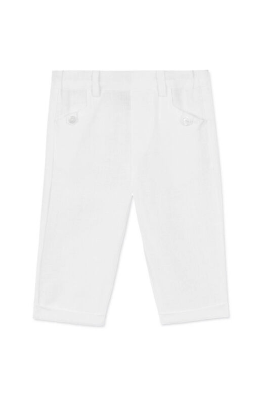 KETEN PANTALON Moka chiné - Moka - 3M