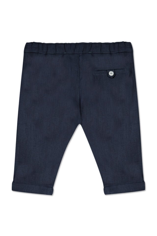 Keten Pantolon Moka chiné - 3M