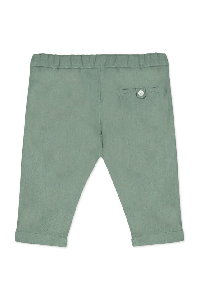 Keten Pantolon Moka chiné - 3M