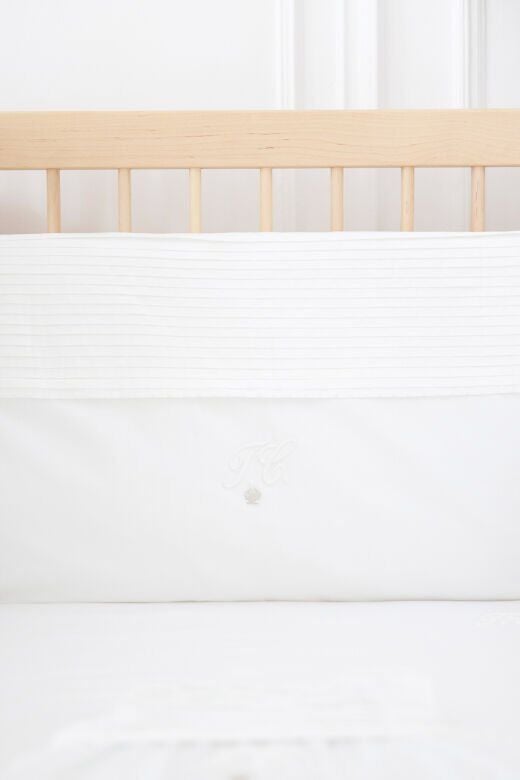 Yatak Çevresi Monogram White - TU