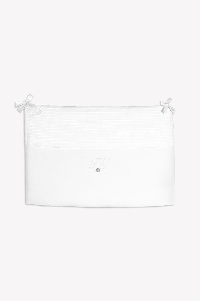 Yatak Çevresi Monogram WHITE - TU