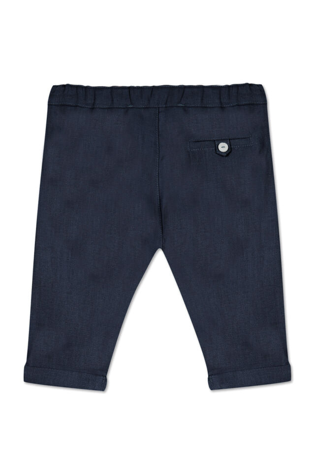 Keten Pantolon Marine - 9M