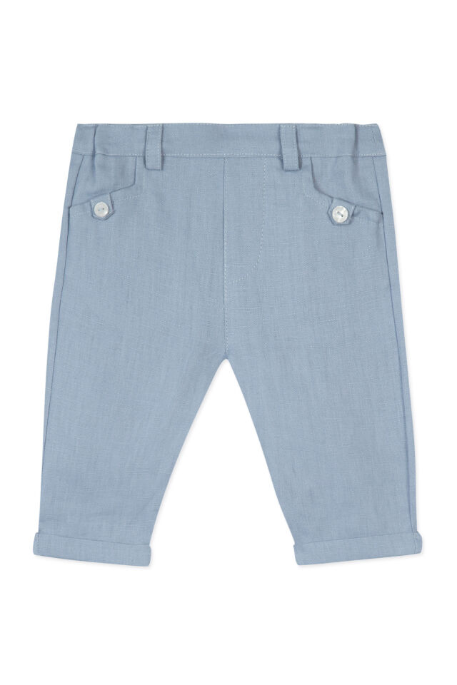 Keten  Pantolon Mavi - 18M