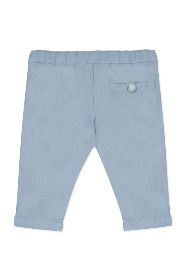 Keten Pantolon Mavi - 2Y