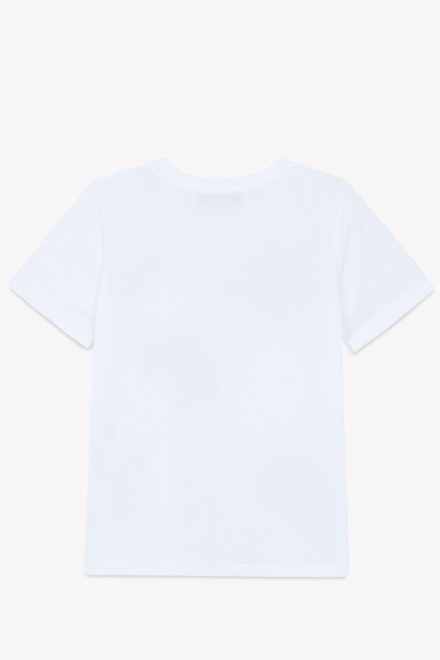 baskılı kısa kollu T-SHIRT Spicy orange - Portakal - 10Y