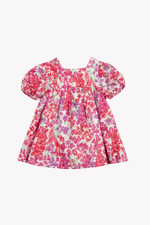 çiçek desenli coton Elbise Bougainvillier - 1Y