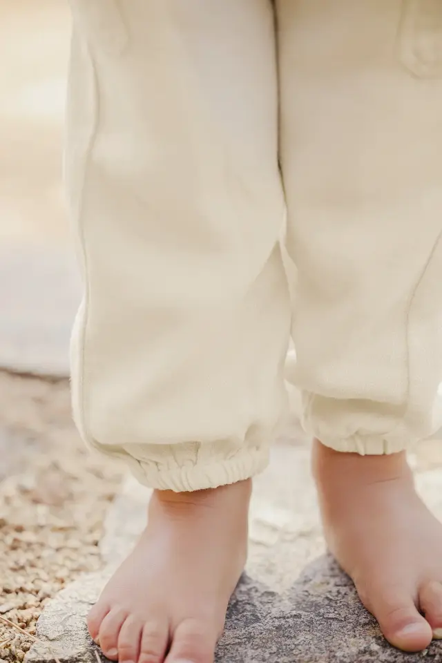 Jogger Pantolon Greige - 2Y