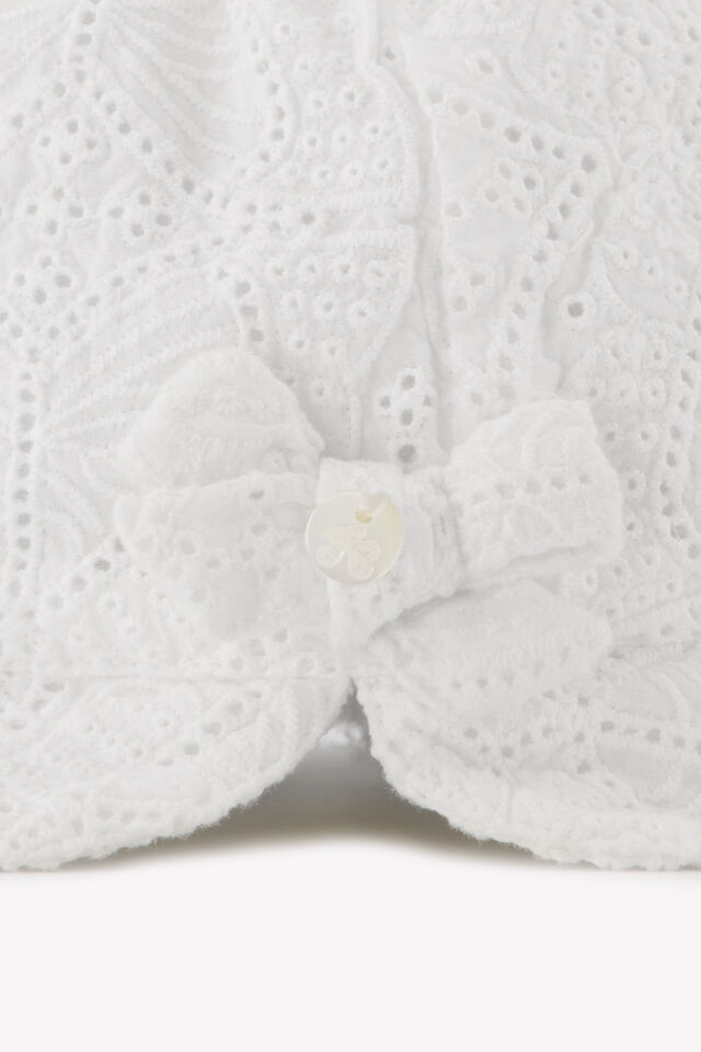Coton Şapka Blanc - 44