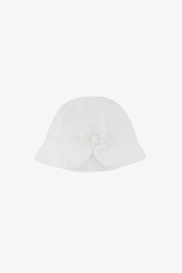 Coton Şapka Blanc - 52