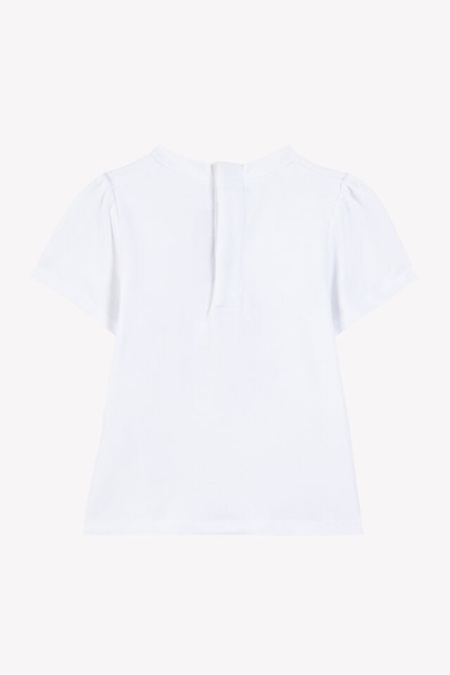 Deniz Kızı Baskılı T-Shirt Bougainvillier - 3Y