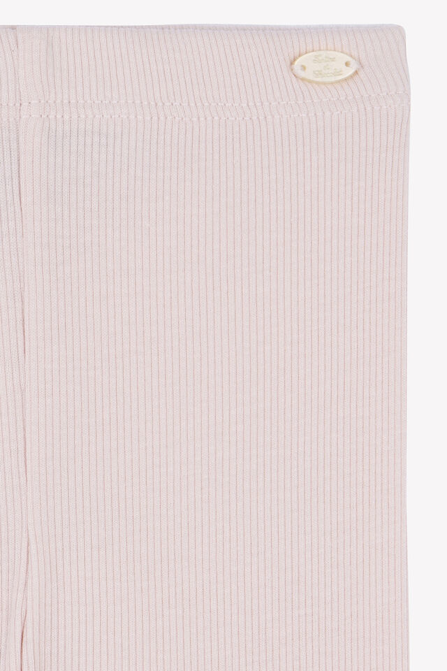 Jersey Fitilli Tayt Rose pâle - 4Y