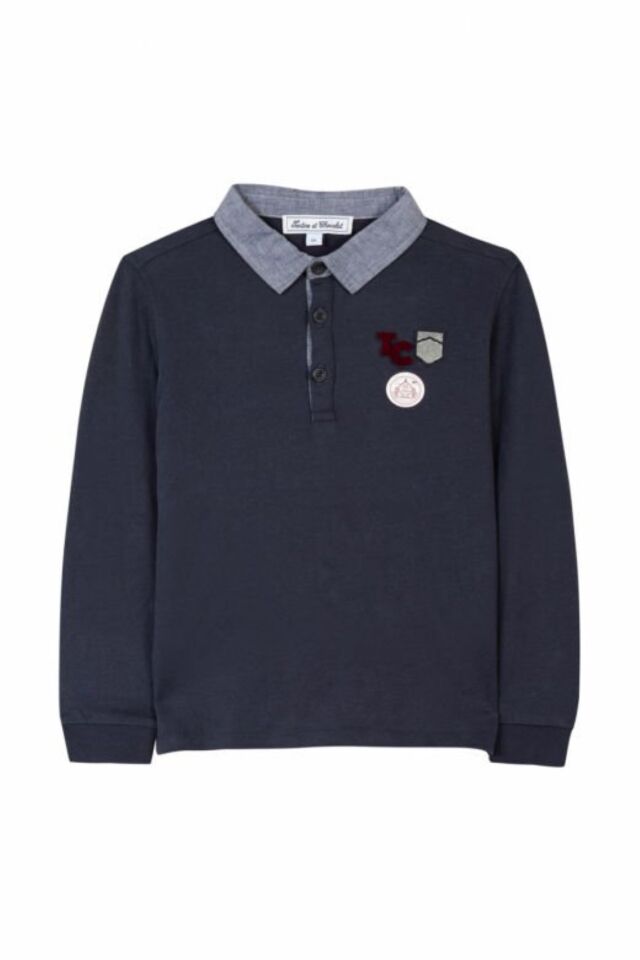 Polo T-Shirt Lacivert - 8Y