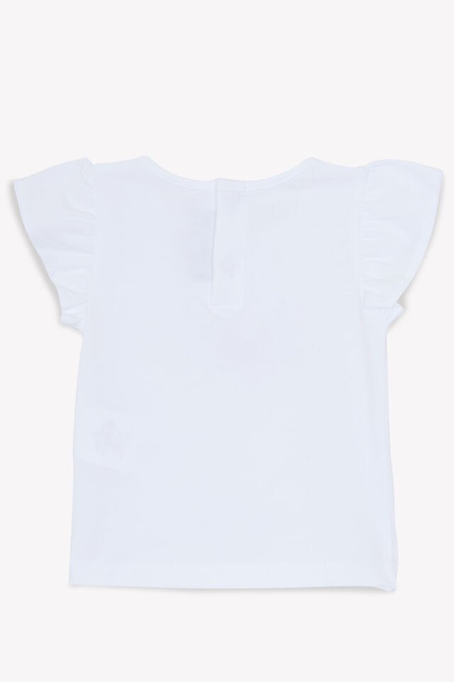 Kısa Kollu T-Shirt Blanc - 3Y