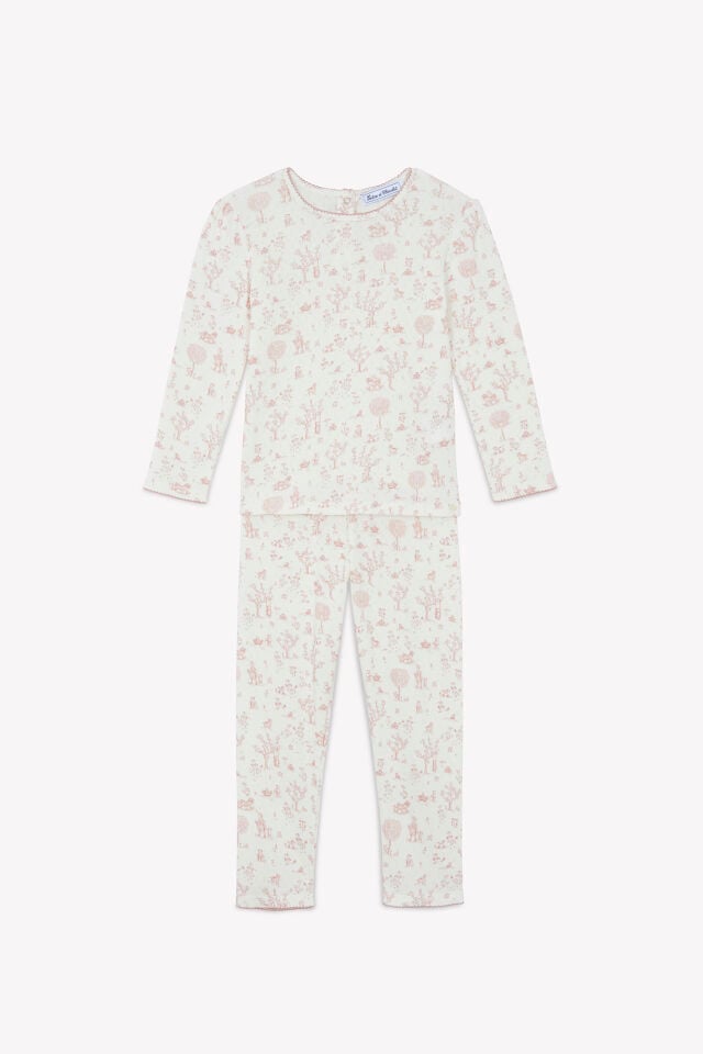 Uzun Kollu Pijama Takımı Rosée - 2Y