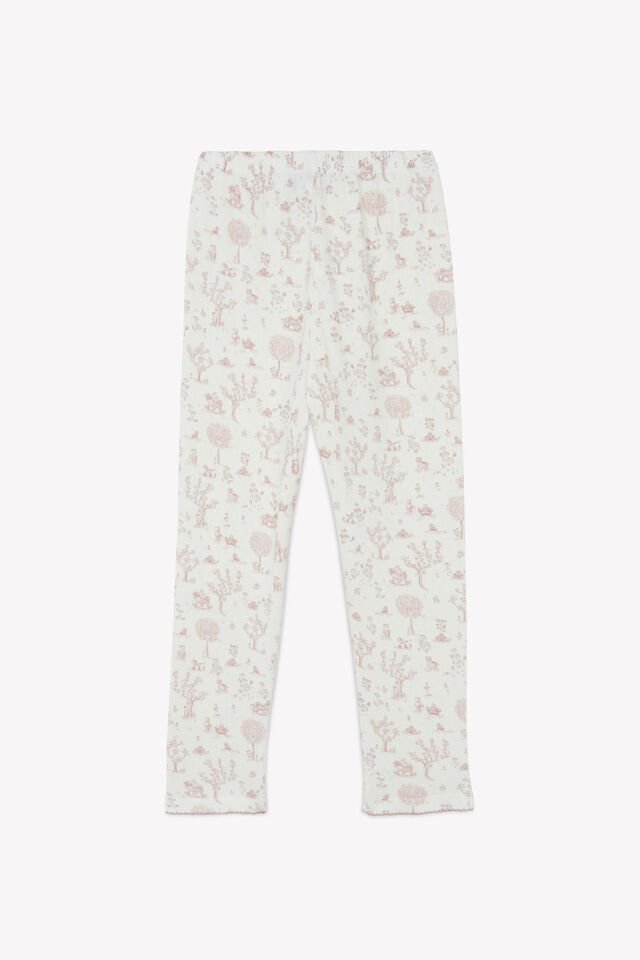 Uzun Kollu Pijama Takımı Rosée - Pembe - 4Y