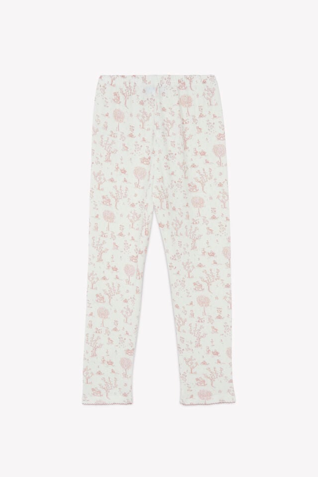 Uzun Kollu Pijama Takımı Pembe - 5Y