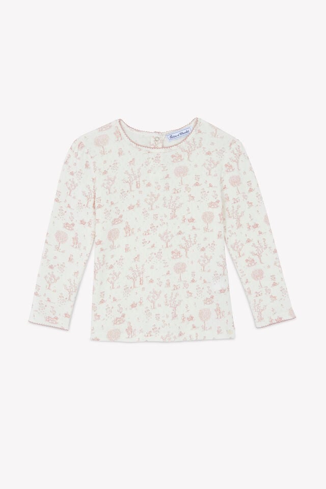 Uzun Kollu Pijama Takımı Rosée - 8Y