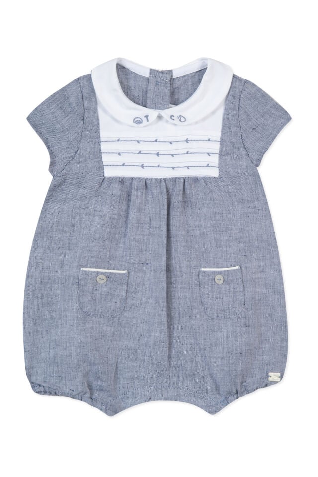 kısa bacaklı Tulum Mavi - Céleste - Celeste - 9M