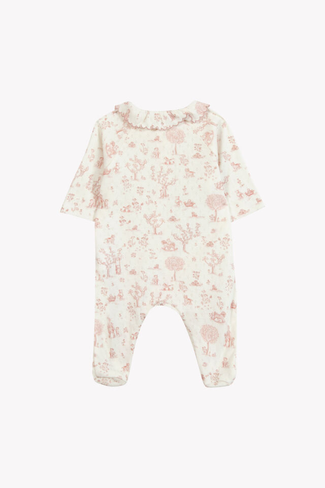 Desenli Coton Tulum Rosée - 1M