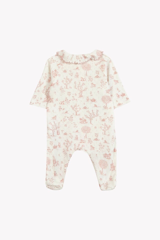 Desenli Coton Tulum Rosée - 3M