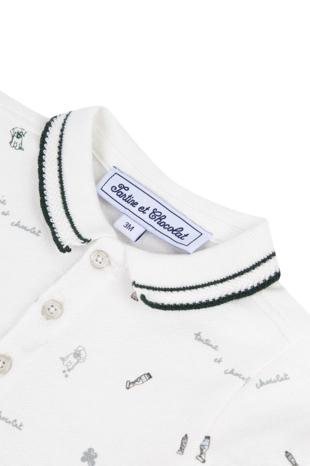 POLO T-SHIRT Çam yeşili - 18M