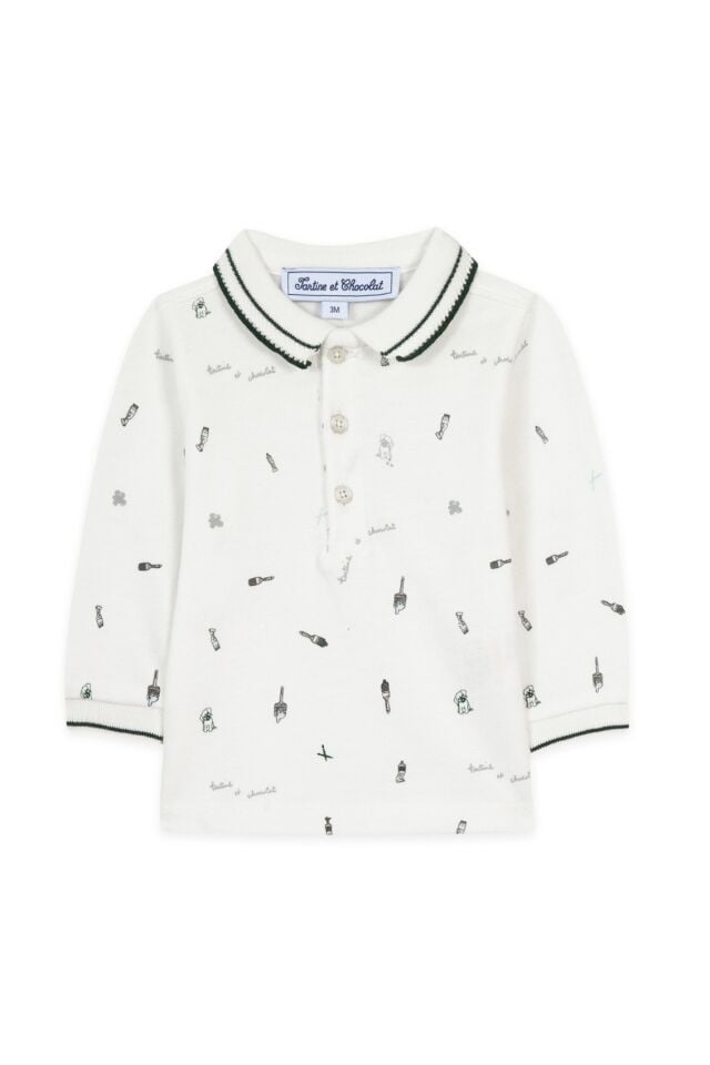 POLO T-SHIRT Çam yeşili - 2Y