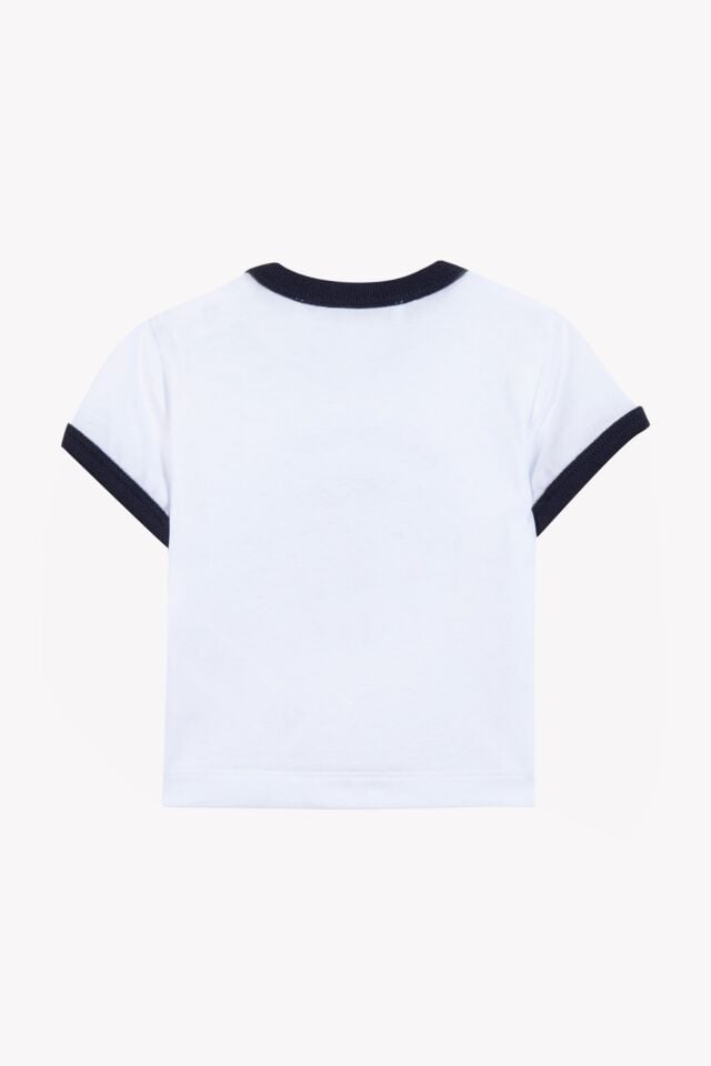 Tenis Raket Baskılı T-Shirt Marine - 2Y