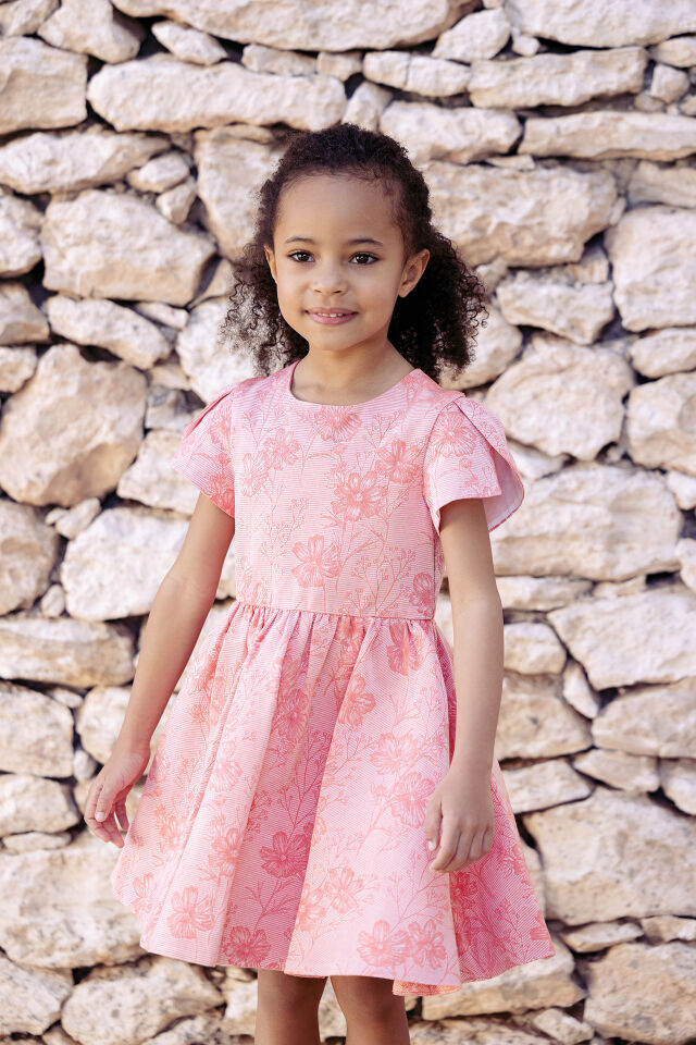 Şık Elbise Bougainvillier - 4Y