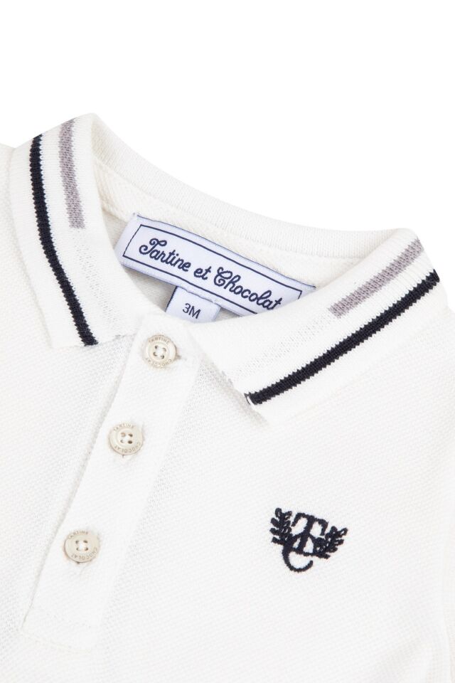 Polo T-Shirt Ekru - 2Y