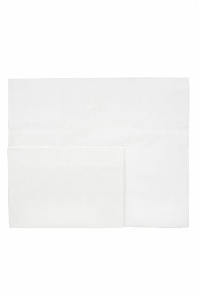 NEVRESİM TAKIMI LINGE D'ANTAN Blanc - Beyaz - TU