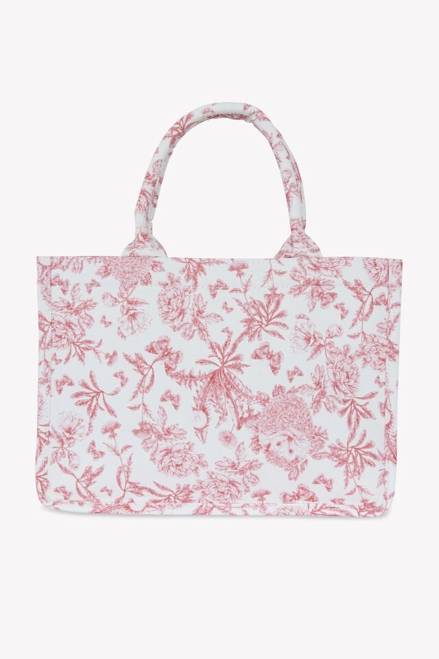Coton Çanta Bougainvillier - Begonvil - TU