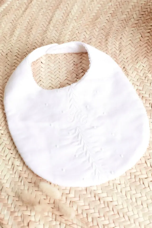 Mama Önlüğü Linge D'antan Blanc - TU