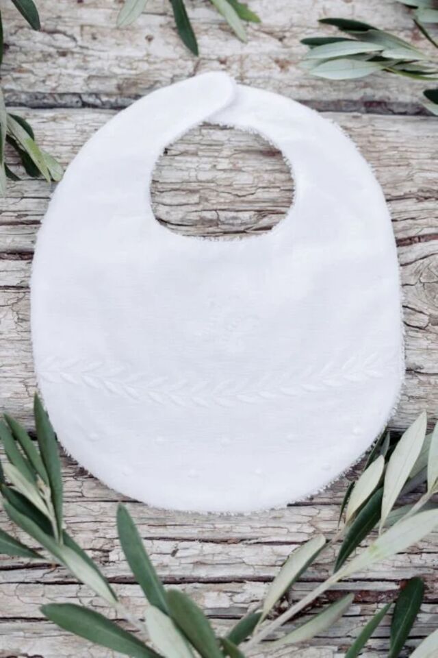 Mama Önlüğü Linge D'antan Blanc - TU