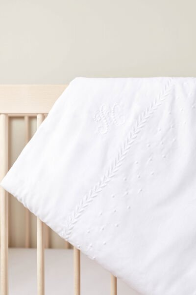 BATTANİYE LINGE D ANTAN Blanc - Beyaz - TU