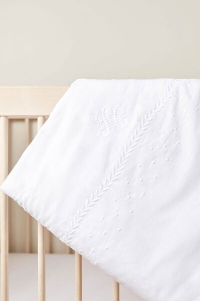 Battaniye Linge D'Antan Blanc - TU