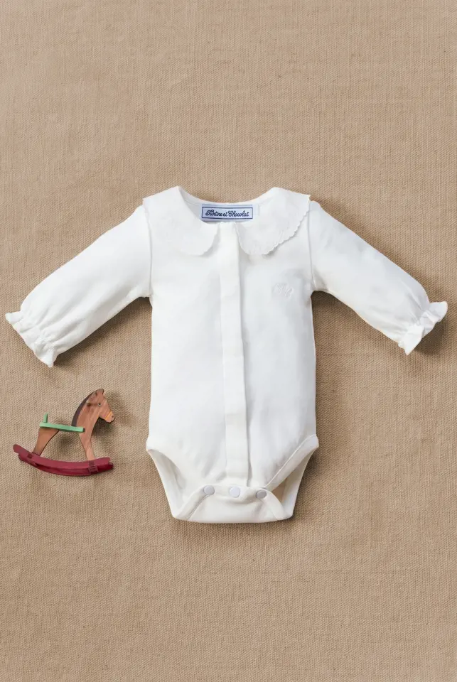 Nakışsız Body Ekru - 6M