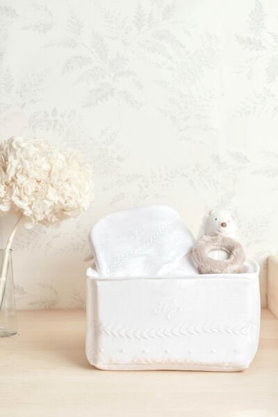 MALZEME KUTUSU LINGE D'ANTAN Blanc - Beyaz - TU
