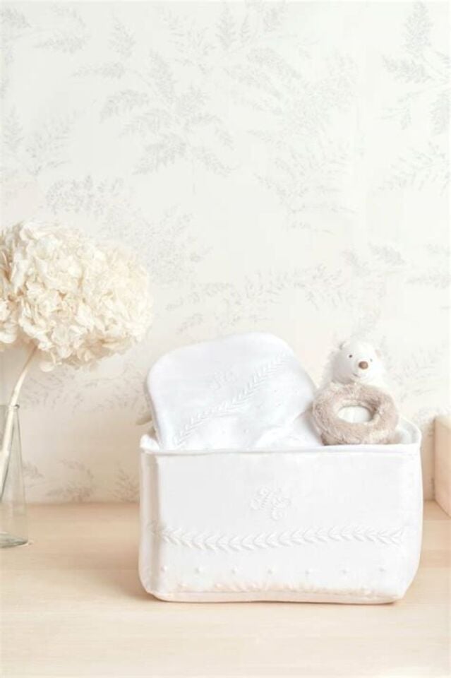 Malzeme Kutusu Linge D'Antan Blanc - TU