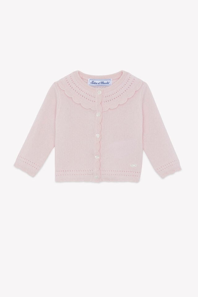 Kaşmir Hırka Pembe - 3Y