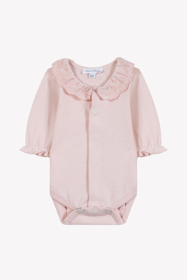 Fisto Yakalı Body Pembe - 9M