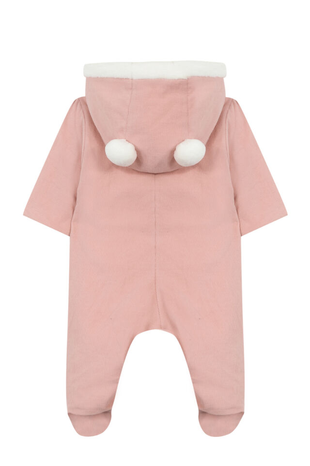 MUFLONLU KADİFE ASTRONOT Pembe - 3M